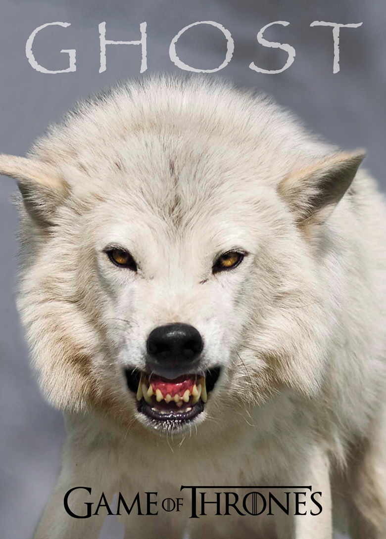 Instinct Animals for Film’s White Wolf featured in the  Game of Thrones